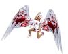 blood splatter wings