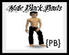 {PB}Black Male Pants