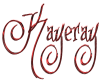 *KR-Sticker Kayeray name