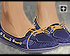 [+] Navy Boat Shoes |F