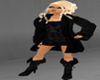 Vintage Black Fur Coat