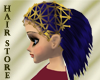 HS Head Dress Dark Blue