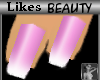 L3dw Pink Nails with Tip