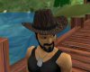 (IMR)Brown Leather Hat