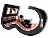 Ult. Blk/Pnk Bed Lounger