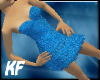 Fashion Blue Dress