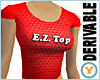 E.Z. Scoop Top