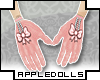 *A Bow Glove Pink
