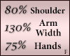 Shoulder Arm Scaler 80%