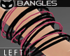 [SIN] Bangles-Pink/Blk L
