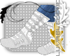 [QuiltedFlatBoots}white