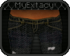 [Ex]blk denim jeans BH;