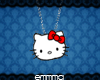 e| hellokitty necklace