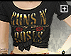 [+] Guns n Roses Tee |F