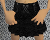 Black Jean Skirt