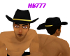 HB777 CBH BkG w/ Dk Hair