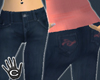 Dk Bluejean~Melon Print