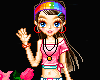 Cute rainbow Doll