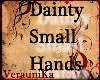VeraDaintyHandsGoldNails