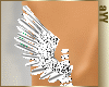 aYY-silver diamond angel wings