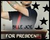 Vote Billie Joe!
