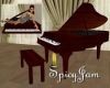 Antique Baby Grand Piano