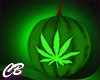 CB Pot Leaf Pumpkin Green