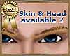 ! !Real Eyebrow2 Blond D