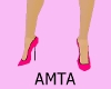 pink shoes