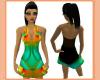 Kiwi Tropical Dress