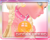 :G: Collar~ Orange Glass