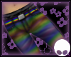 H Rainbow Striped Drains