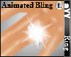 aYY-Anim Bling third finger Ring Left