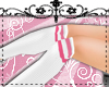 StripedSkul Socks Pink