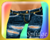 Product Image for Tattered Dark Blue Jeans