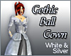 Gothic Ballgown - Silver