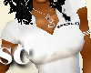 (BE) White Polo Shirt