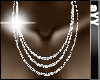 aYY-Tri Strand Necklce S