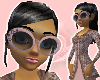 Autumn Rose Glasses