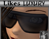 L3dw Black Sunglasses
