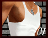 *01*White Tank Top MALE