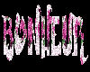 sticker bonheur fleur