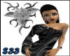 S33 Black Silk Dress