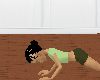 Workout female pushups