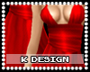 -K- Long Red Dress