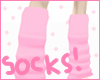 pink leg warmers