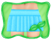 W@b~ Pleat Mini - Blue