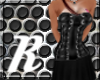 black coreset dress