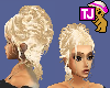 tj updo hair blonde