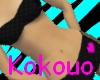 Tube Top Bikini (Black)